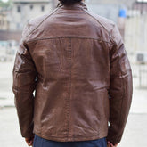 Leather Jacket Brown